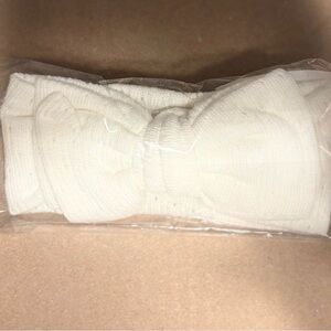 Caden lane White Bow Headband